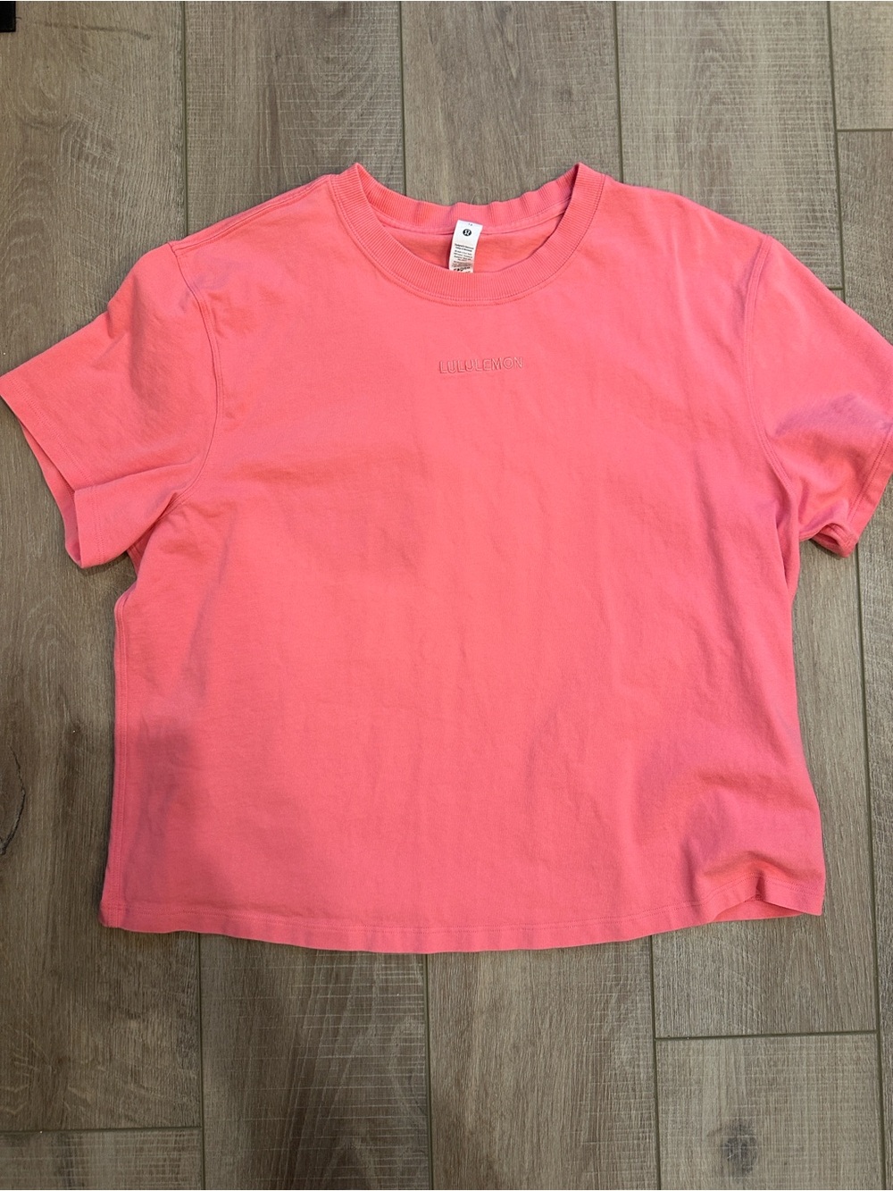 lululemon athletica Pink Short Sleeve Tee